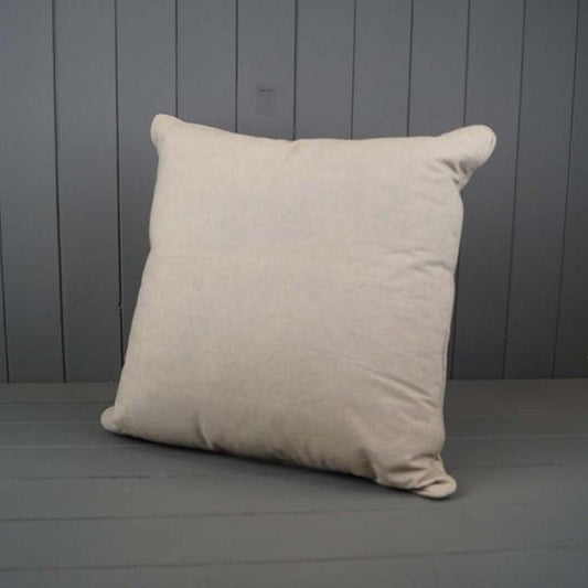 Hearth Cotton Cushion — Oatmeal