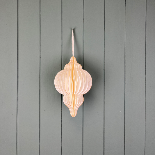 Hanging Handmade White Lantern Paper Decoration