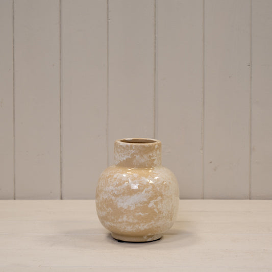 Marbled Ceramic Vase